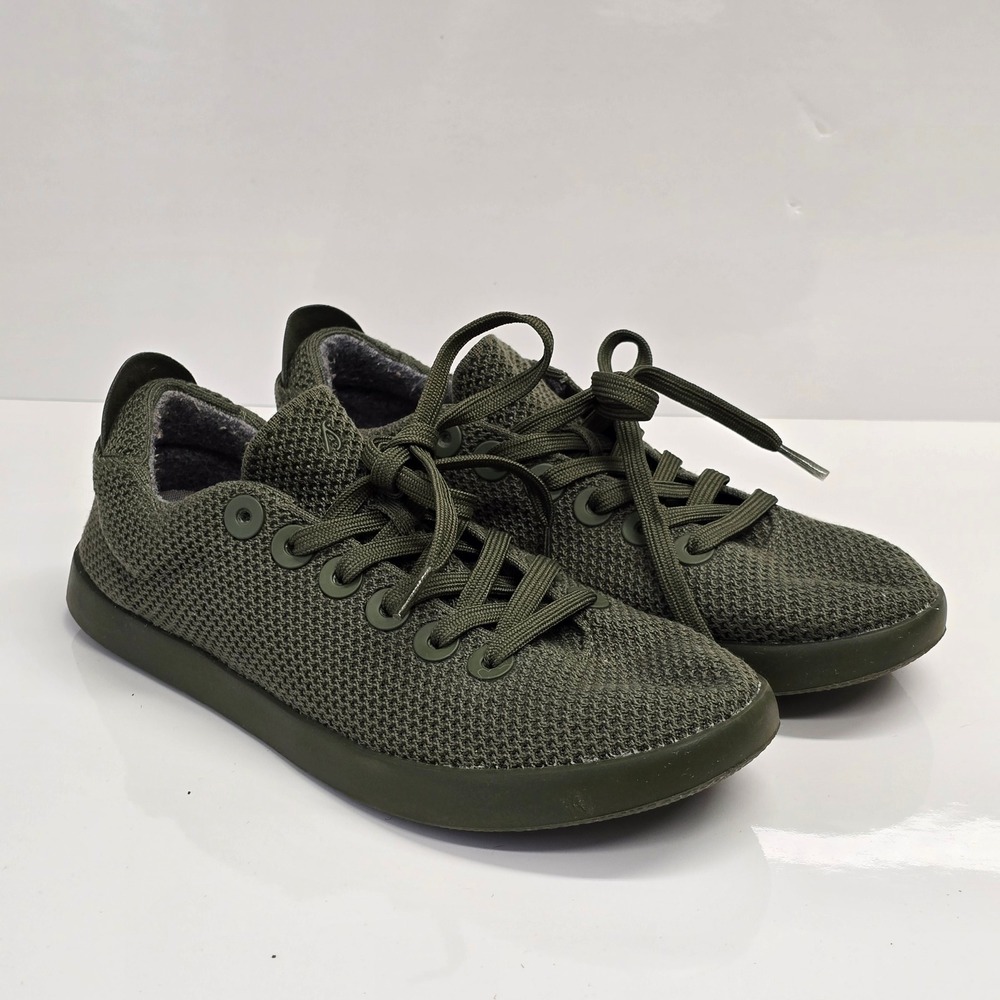 Allbirds Tree Pipers Women 10 Green Knit Sustainable Minimalist Sneaker